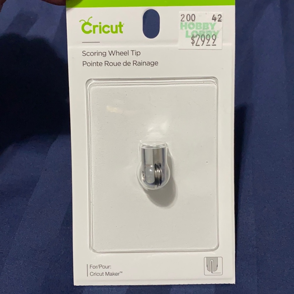 Cricut Scoring Wheel tip, for the Cricket Maker